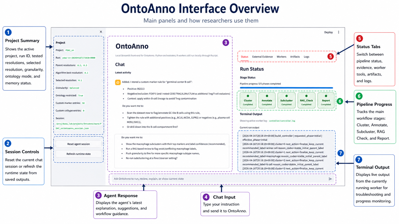 OntoAnno interface overview